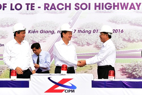Mise en chantier de la route reliant Cân Tho et Kiên Giang - ảnh 1